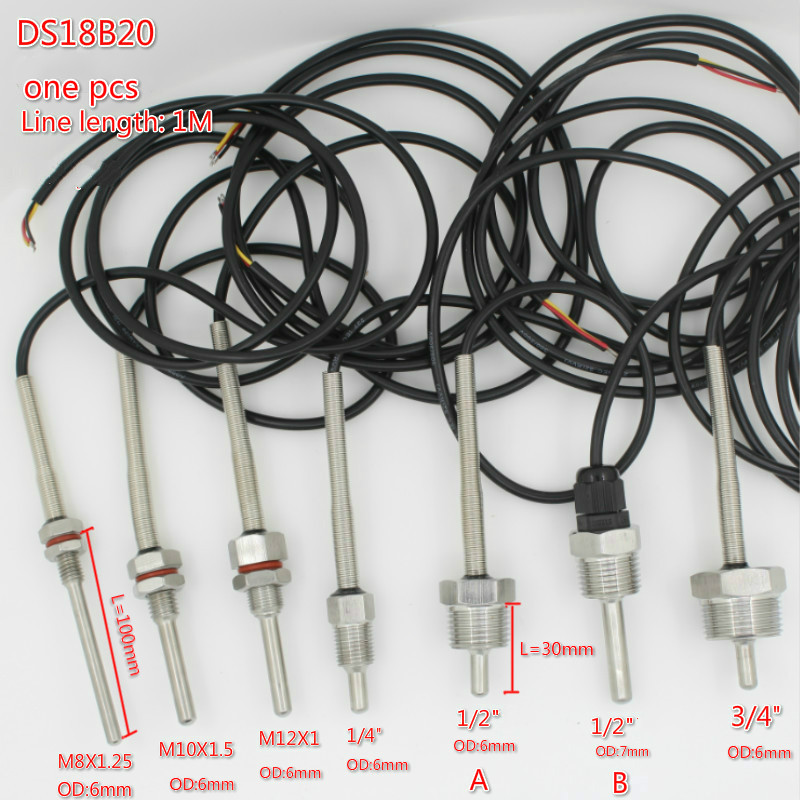 DS18B20 Sensor Suhu Digital G1 - Ds18B20 ulasan dan harga
