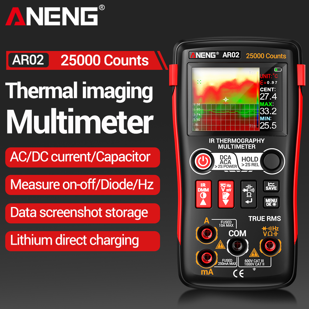 ANENG Multimeter Pencitraan Te - Tft Display 2.4 ulasan dan harga