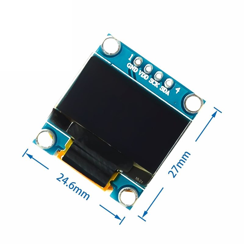 5 buah modul tampilan OLED 0.9 - Oled Display 0.96 ulasan dan harga