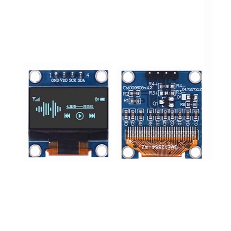 5 buah modul tampilan OLED 0.9 - Oled Display 0.96 ulasan dan harga